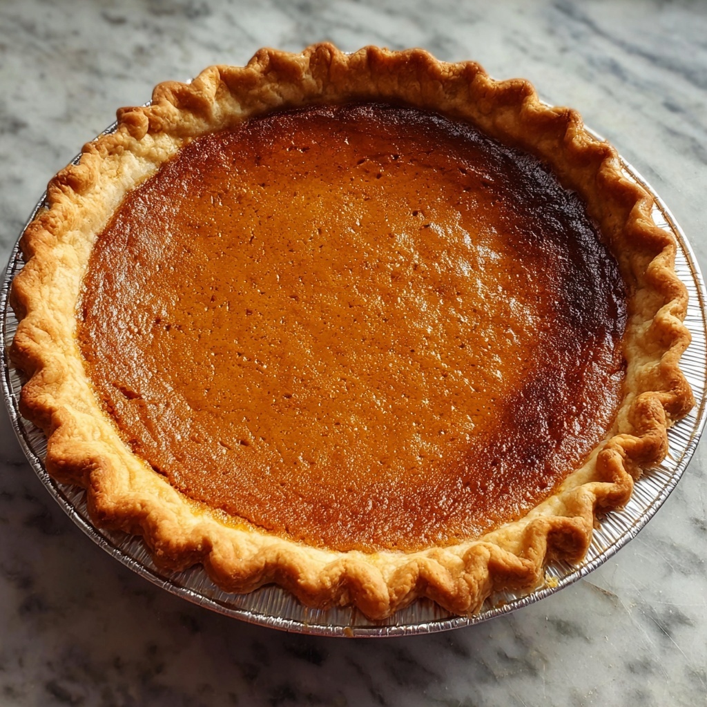 Sweet Potato Brown Sugar Pie Recipe - Recipe Image