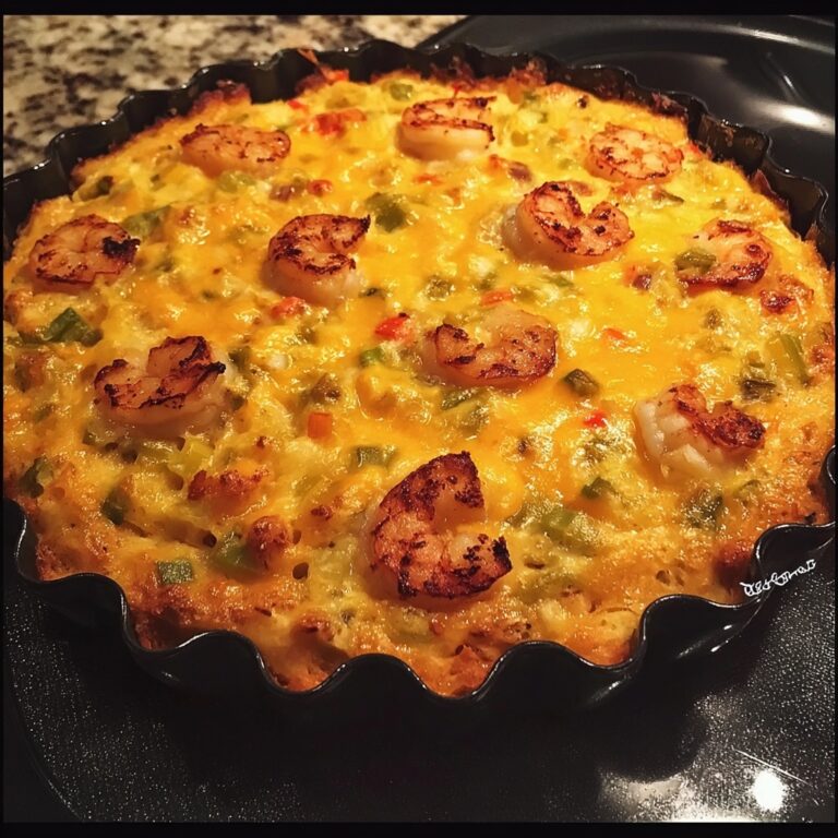 Creamy Shrimp and Bell Pepper Casserole Recipe