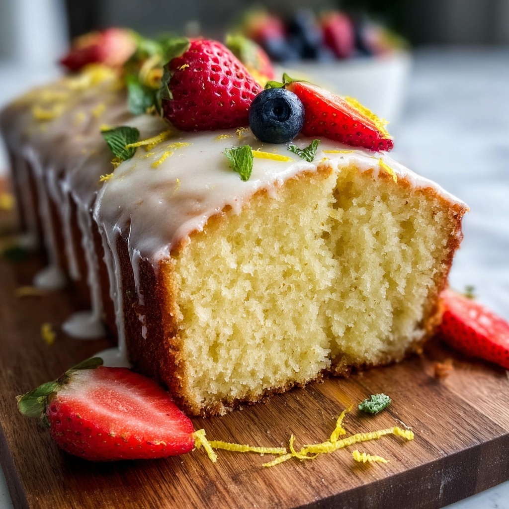 Lemon Yogurt Cake: A Comforting Delight for All Ages Recipe - Recipe Image