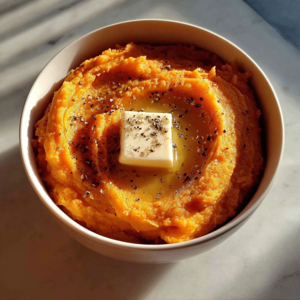 Creamy Mashed Sweet Potatoes Recipe - Recipe Image