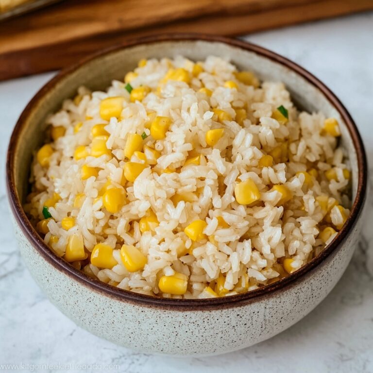 Irresistibly Creamy Japanese Corn Rice Recipe