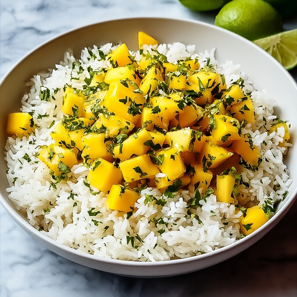 Tropical Mango Lime Rice That Will Wow Your Dinner Guests Recipe - Recipe Image