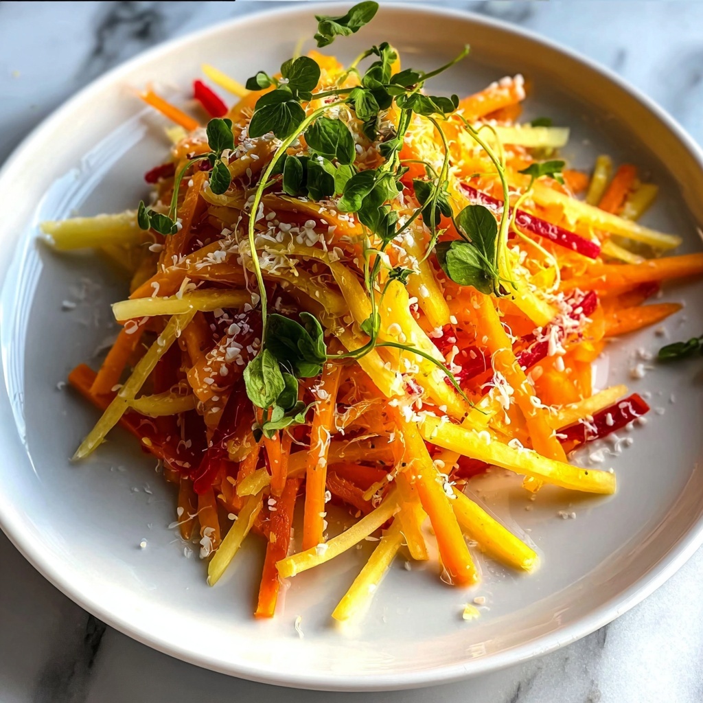 Vibrant Carrot Apple Salad for a Healthy Crunchy Treat Recipe - Recipe Image
