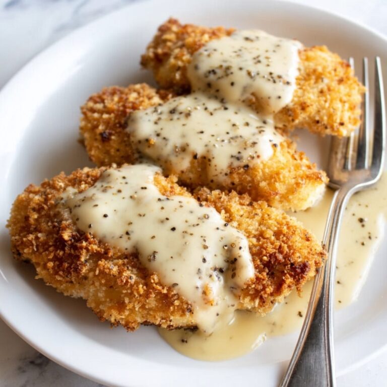 Parmesan Crusted Chicken with Garlic Sauce Recipe