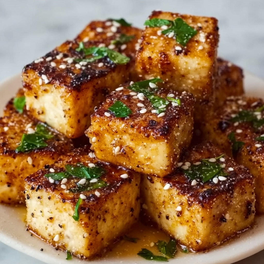 Baked Lemon Pepper Tofu Recipe - Recipe Image