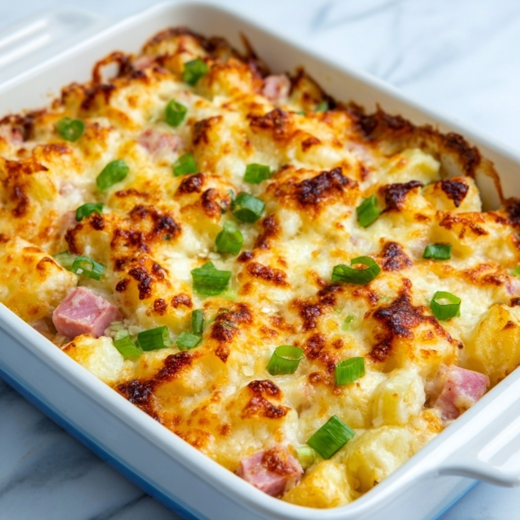 Loaded Baked Potato Chicken Casserole Recipe - Recipe Image