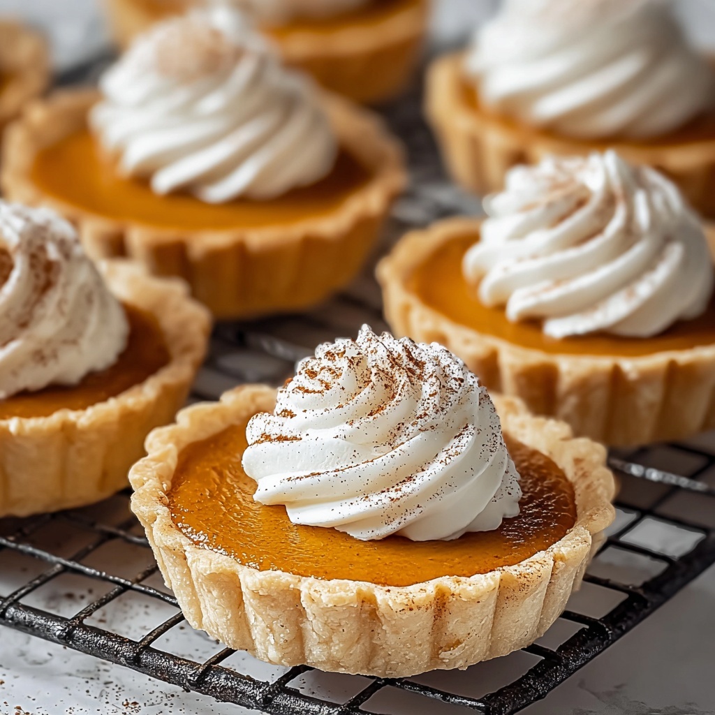 Mini Pumpkin Pies Recipe - Recipe Image