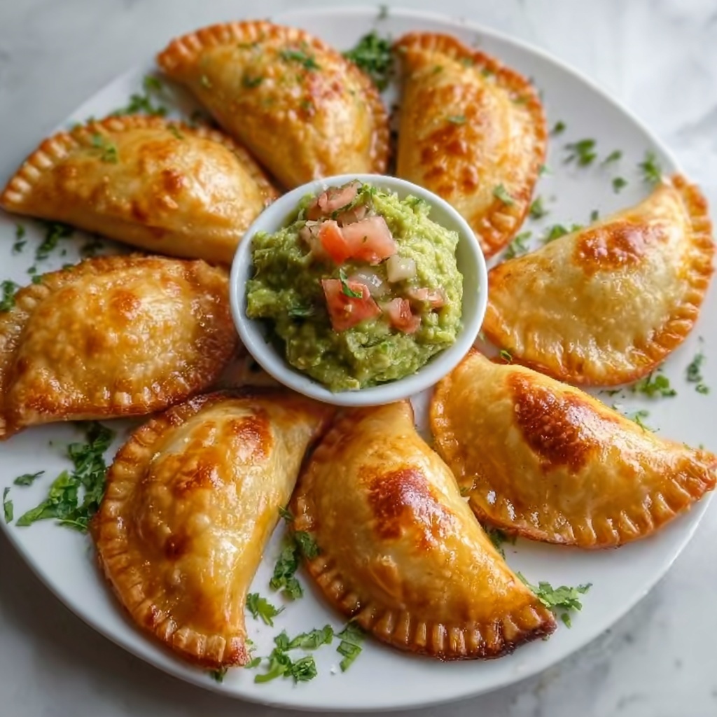 Bolivian Juicy Baked Empanadas Recipe - Recipe Image