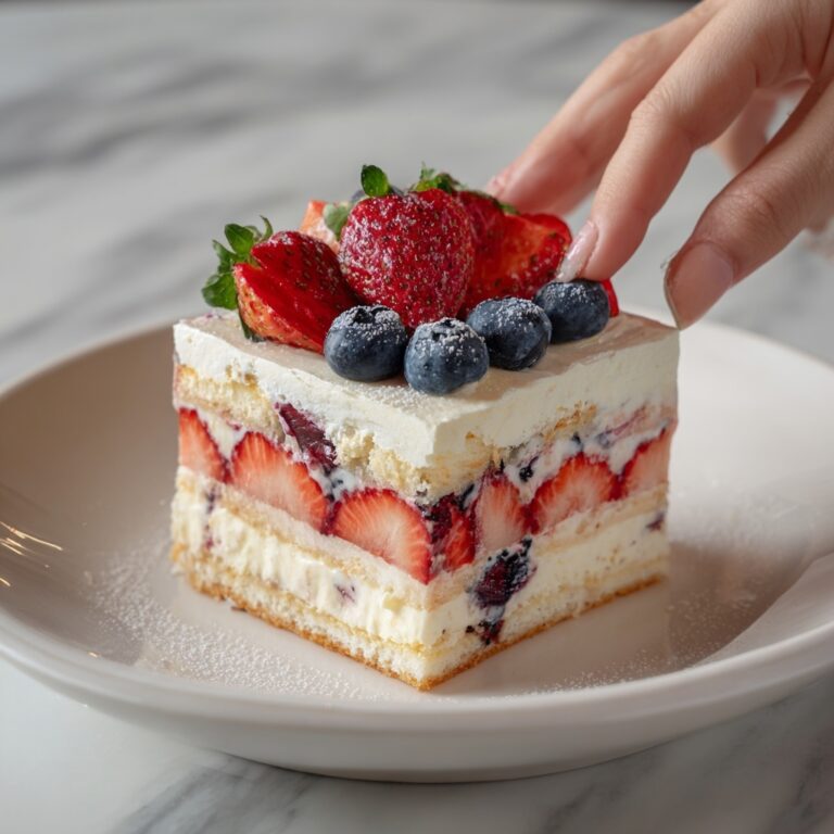 Summer Berry Bliss Icebox Delight Recipe