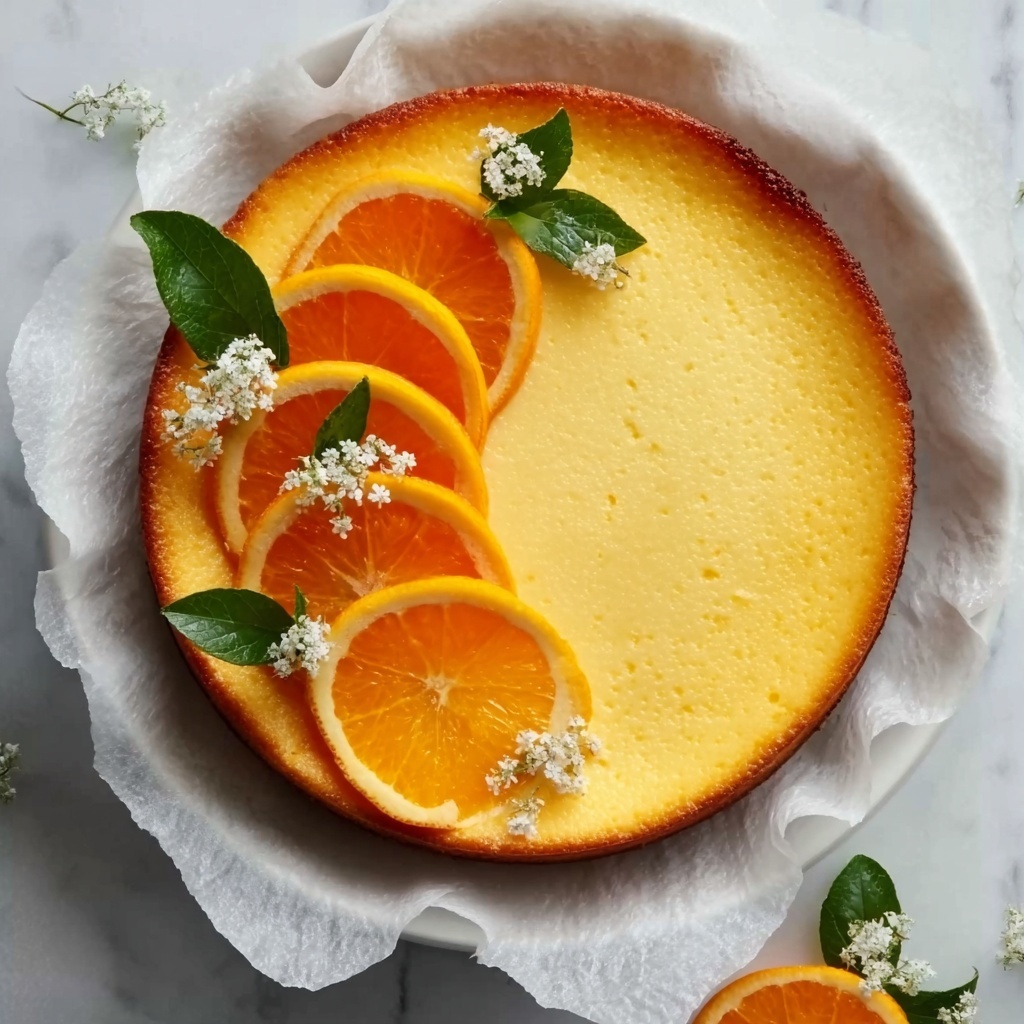 Whole Orange Cake – Flourless Recipe - Recipe Image