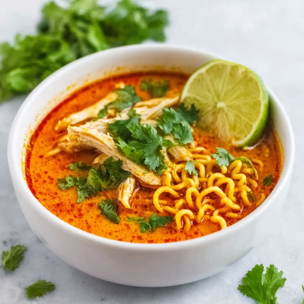Thai Red Curry Soup Recipe - Recipe Image