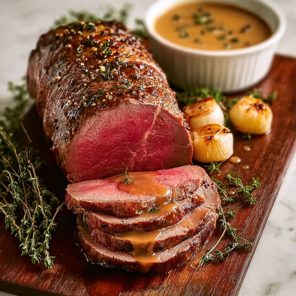 Mouthwatering Million Dollar Roast Beef Tenderloin Recipe - Recipe Image