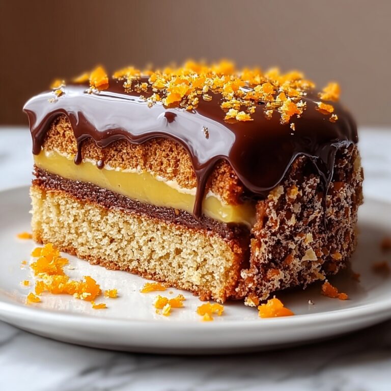 Brazilian Carrot Cake with Rich Chocolate Frosting Recipe