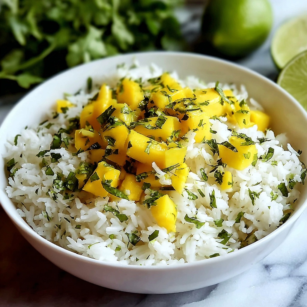 Tropical Mango Lime Rice That Will Wow Your Dinner Guests Recipe - Recipe Image