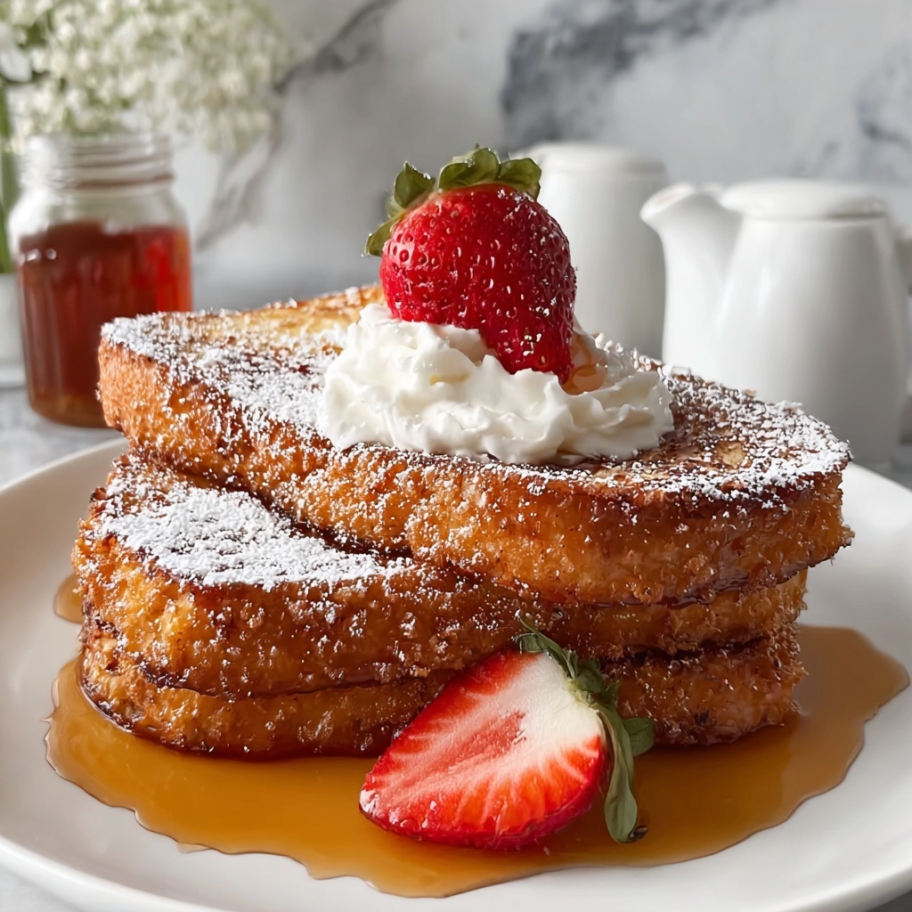 Crispy Cinnamon Cornflake French Toast for Cozy Mornings Recipe - Recipe Image