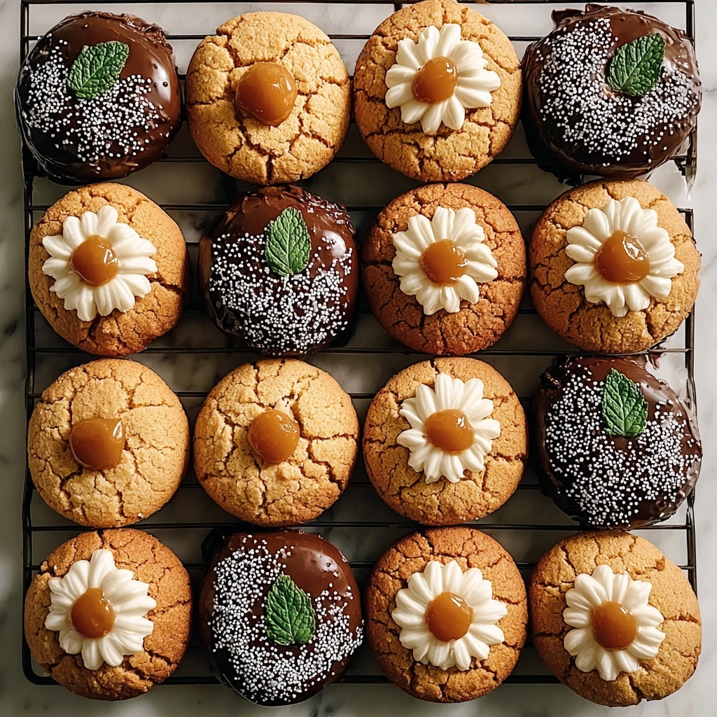 Blossom Cookies: Four Festive Flavors in One Delicious Treat Recipe - Recipe Image