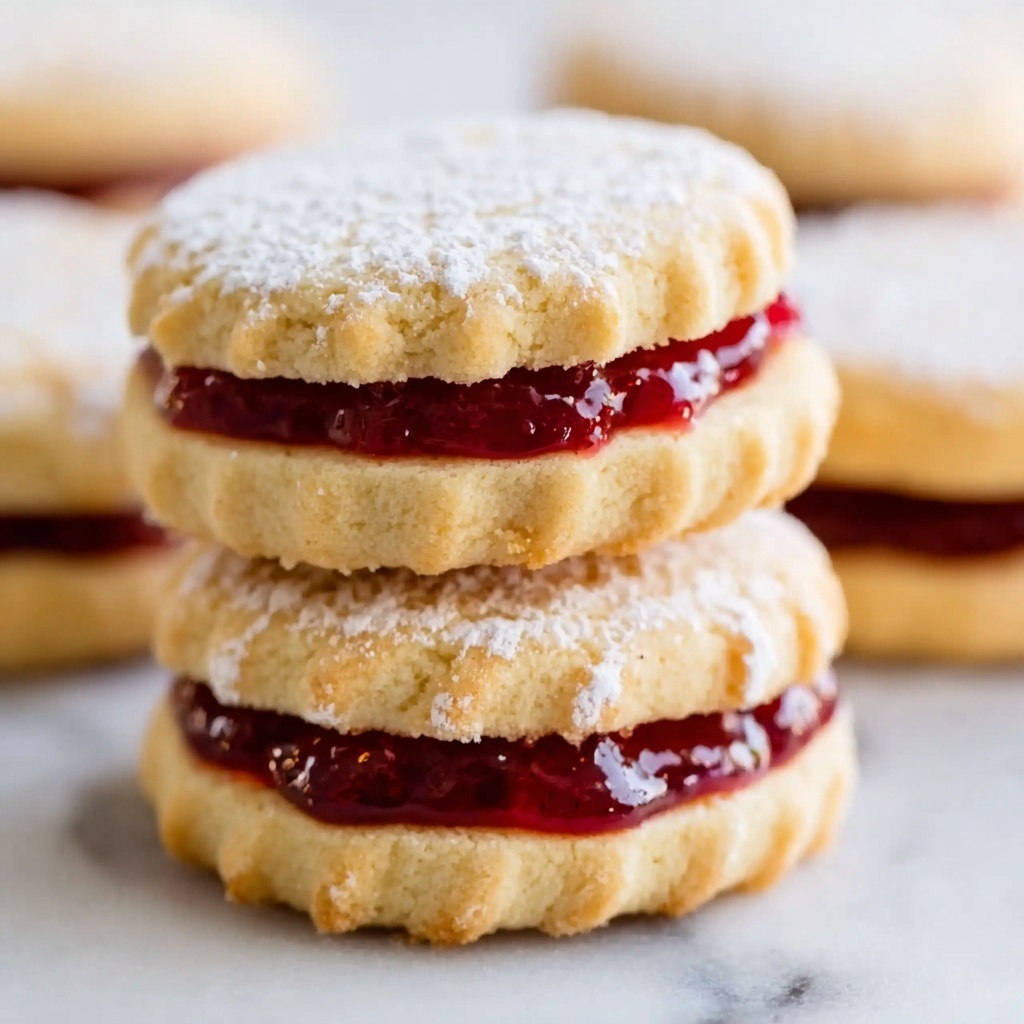 Peanut Butter and Jelly Sandwich Cookies Recipe - Recipe Image