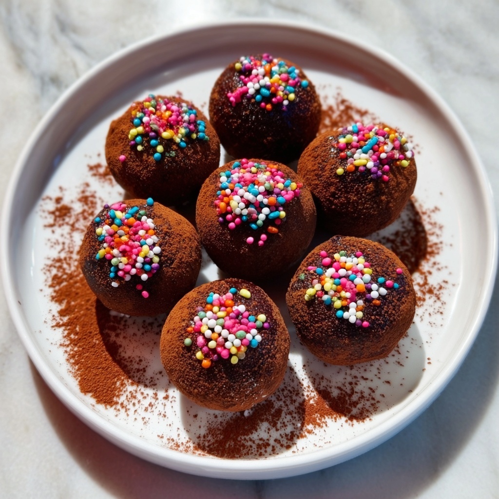 Chocolate Truffles – Christmas Edition: 3 Steps to Joyful Delights Recipe - Recipe Image