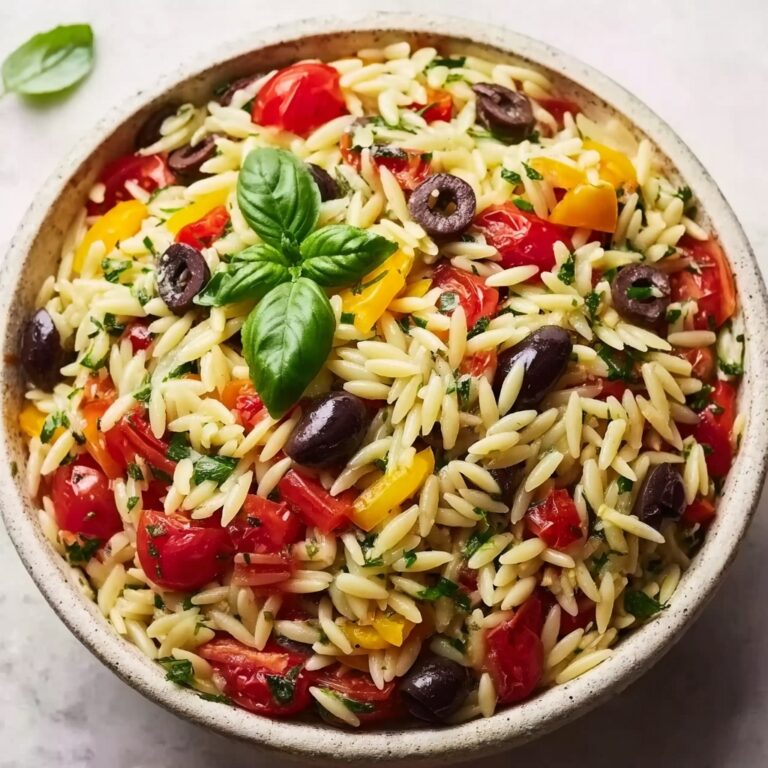 Mediterranean Orzo Salad Recipe
