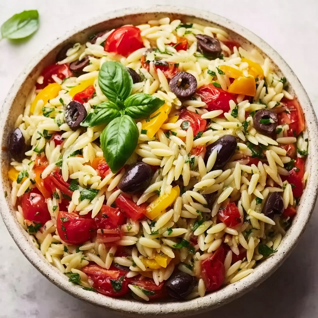 Mediterranean Orzo Salad Recipe - Recipe Image