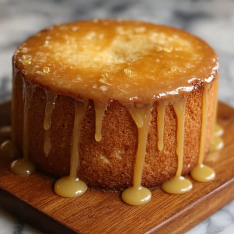 Lemon Cake with Optional Drizzle Recipe