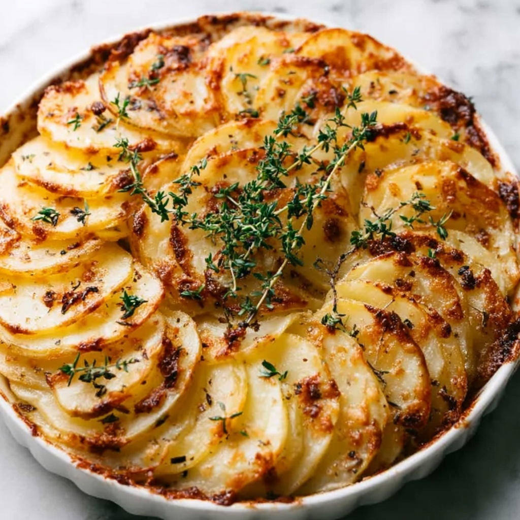 Granny’s Apple Scalloped Potatoes Recipe - Recipe Image