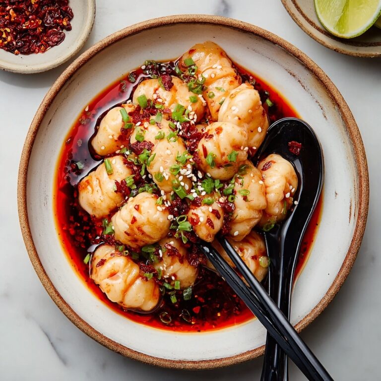 Savor Bean Curd Knots in Spicy Chili Oil Recipe