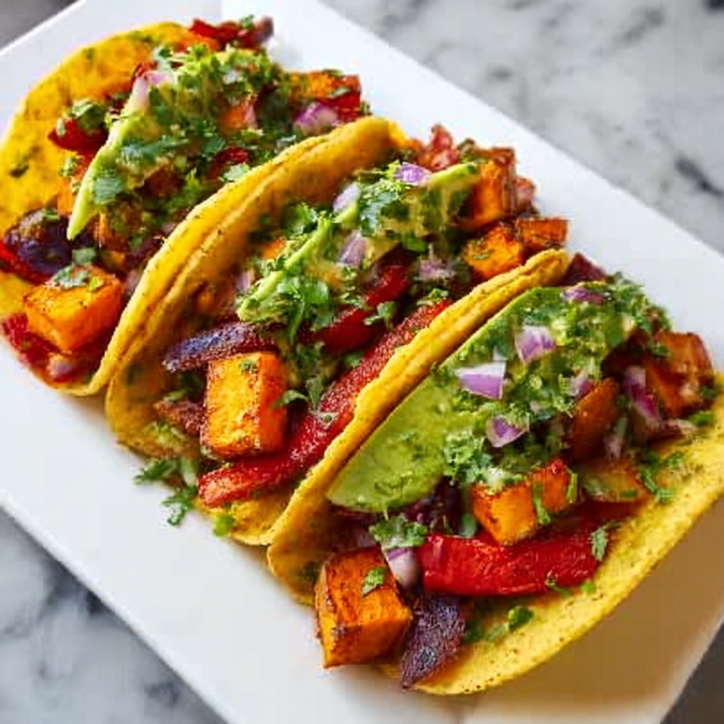 Autumn Harvest Tacos with Roasted Veggies Recipe - Recipe Image