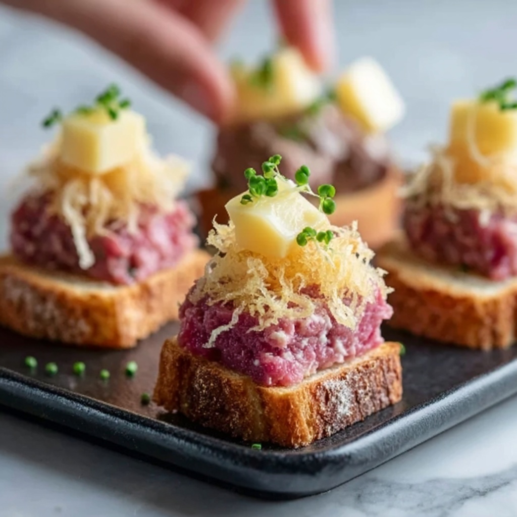 Mini Reuben Bites Recipe - Recipe Image