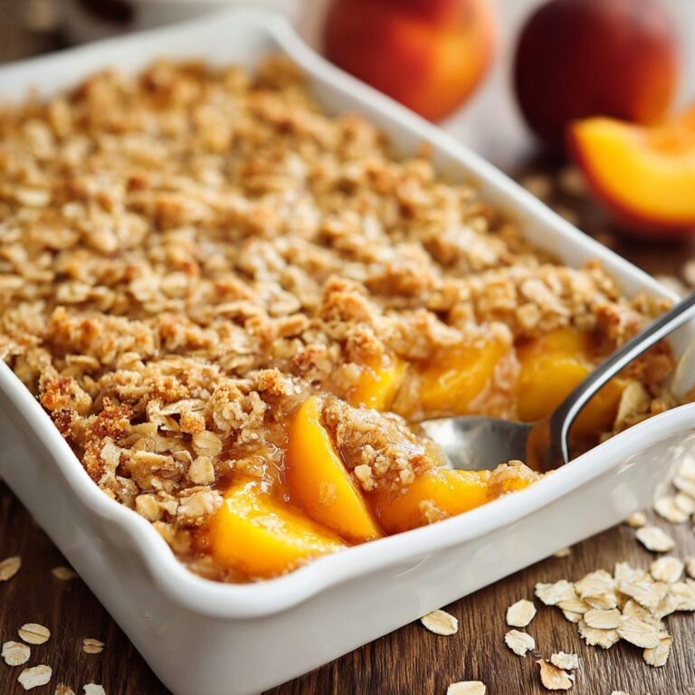 Peach Crisp Recipe