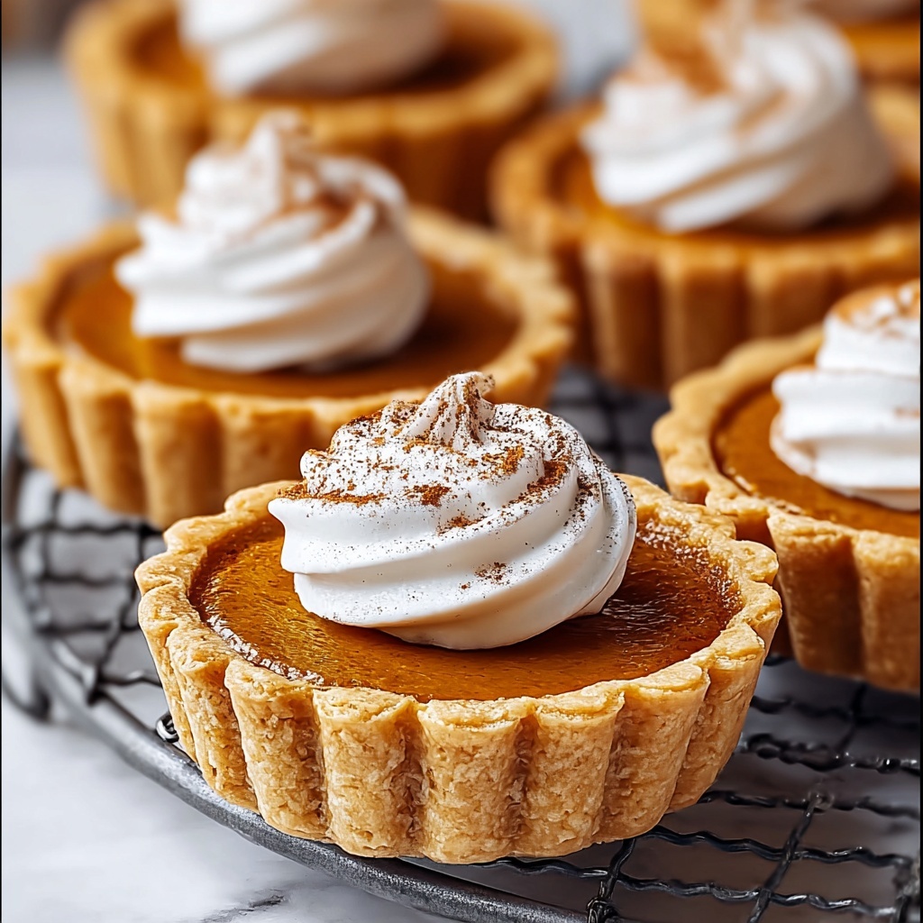 Mini Pumpkin Pies Recipe - Recipe Image
