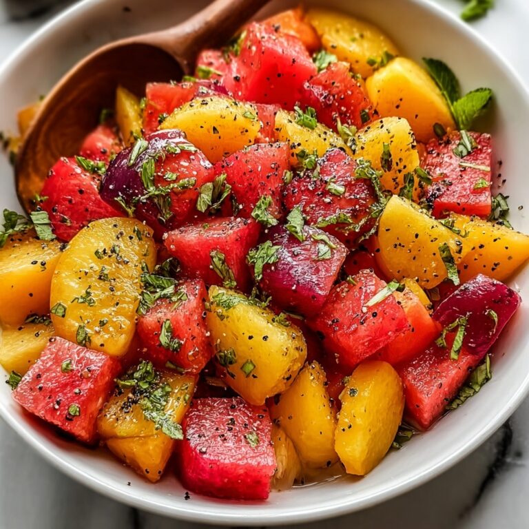 Peach Watermelon Salad: Your Ultimate Summer Refreshment Recipe