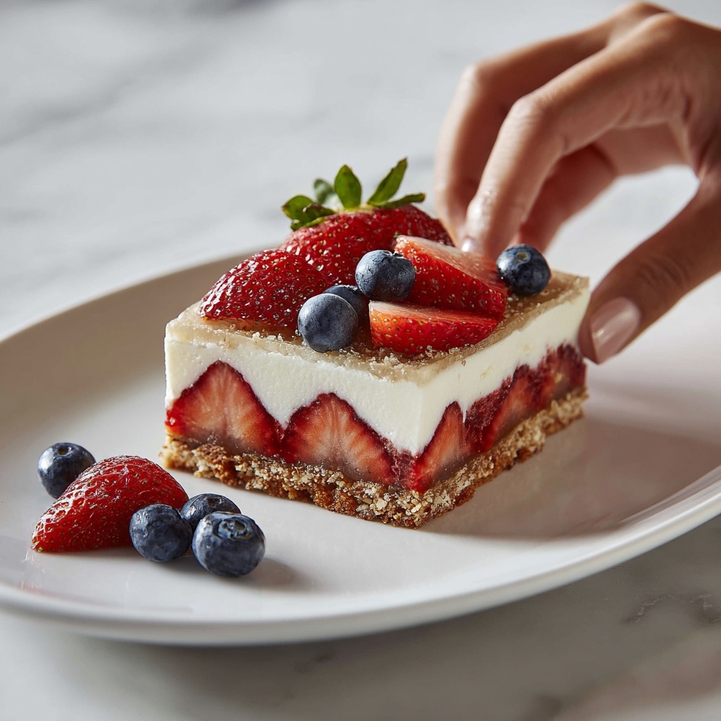 Summer Berry Bliss Icebox Delight Recipe - Recipe Image