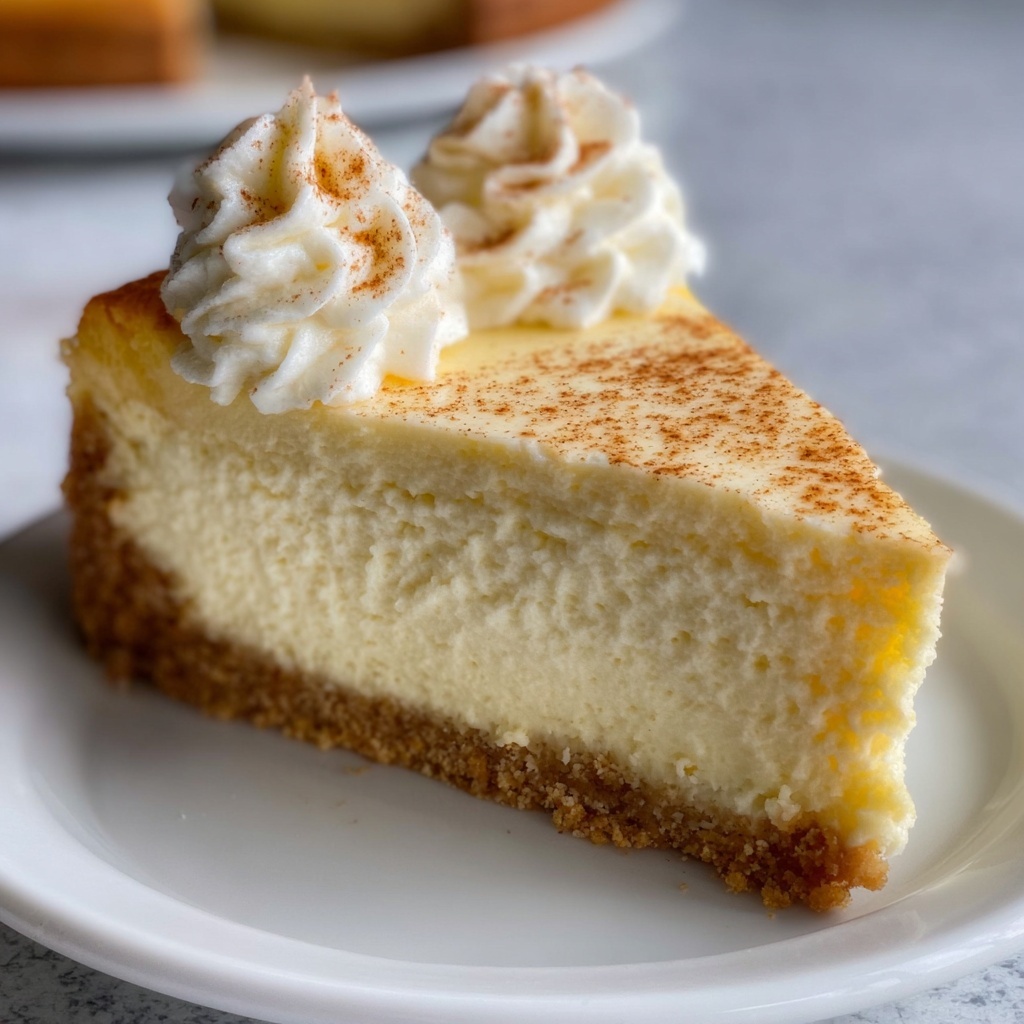 Christmas Eggnog Cheesecake: 5 Steps to Holiday Bliss Recipe - Recipe Image