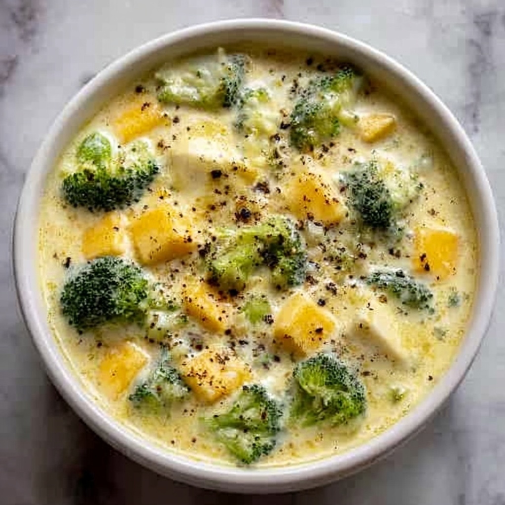Creamy Broccoli Cheese Soup Recipe - Recipe Image