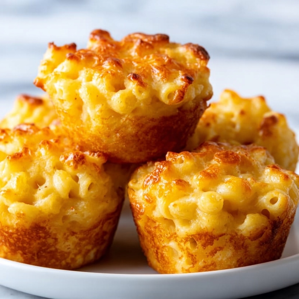 Cheesy Macaroni and Cheese Bites Recipe - Recipe Image