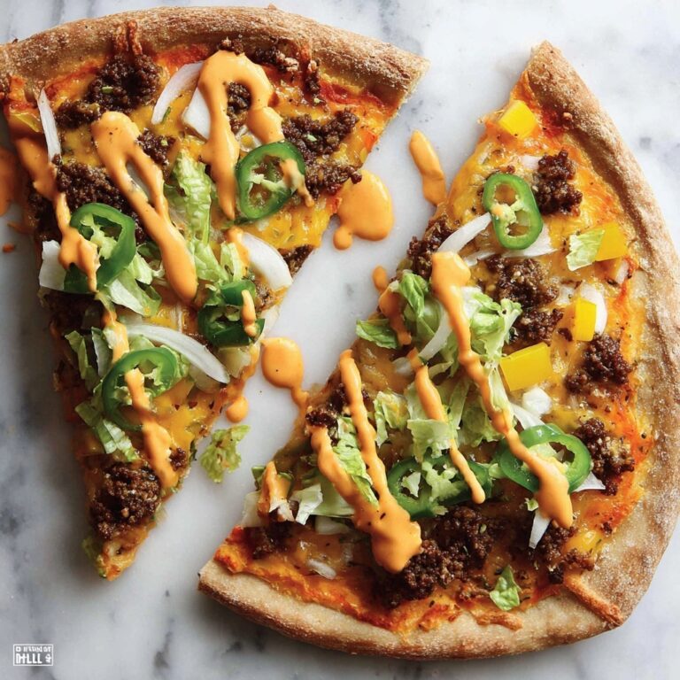 Easy Big Mac Pizza Recipe