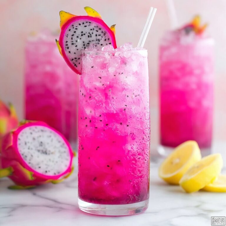 Homemade Dragonfruit Lemonade Recipe