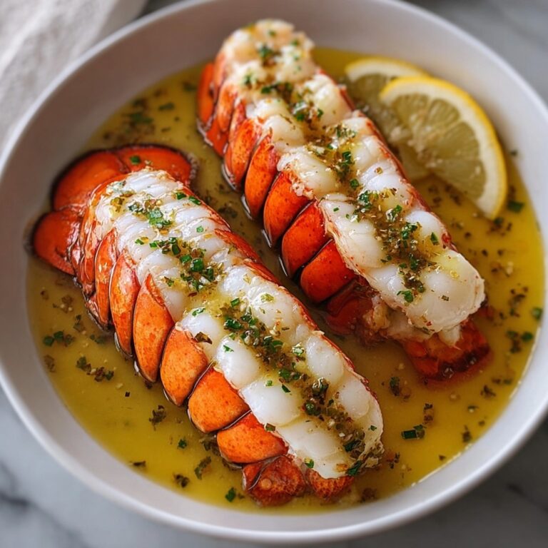 Butter Poached Lobster Tails Recipe