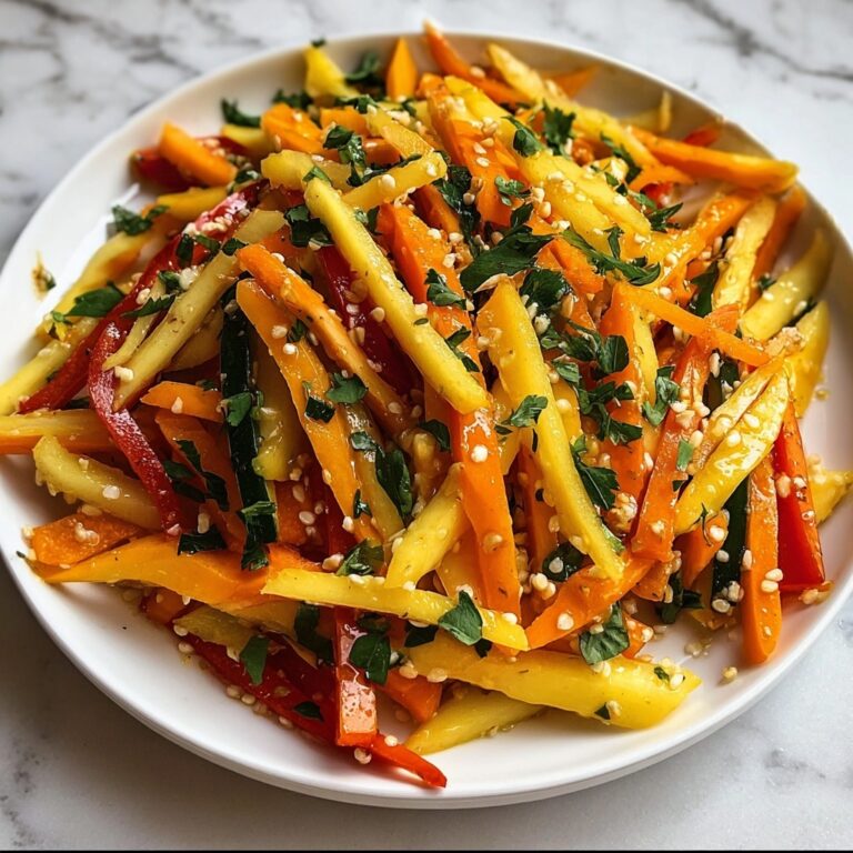 Vibrant Carrot Apple Salad for a Healthy Crunchy Treat Recipe