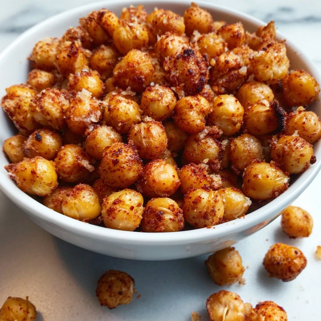 Spicy Roasted Chickpeas: 7 Irresistibly Crunchy Snacks Recipe - Recipe Image