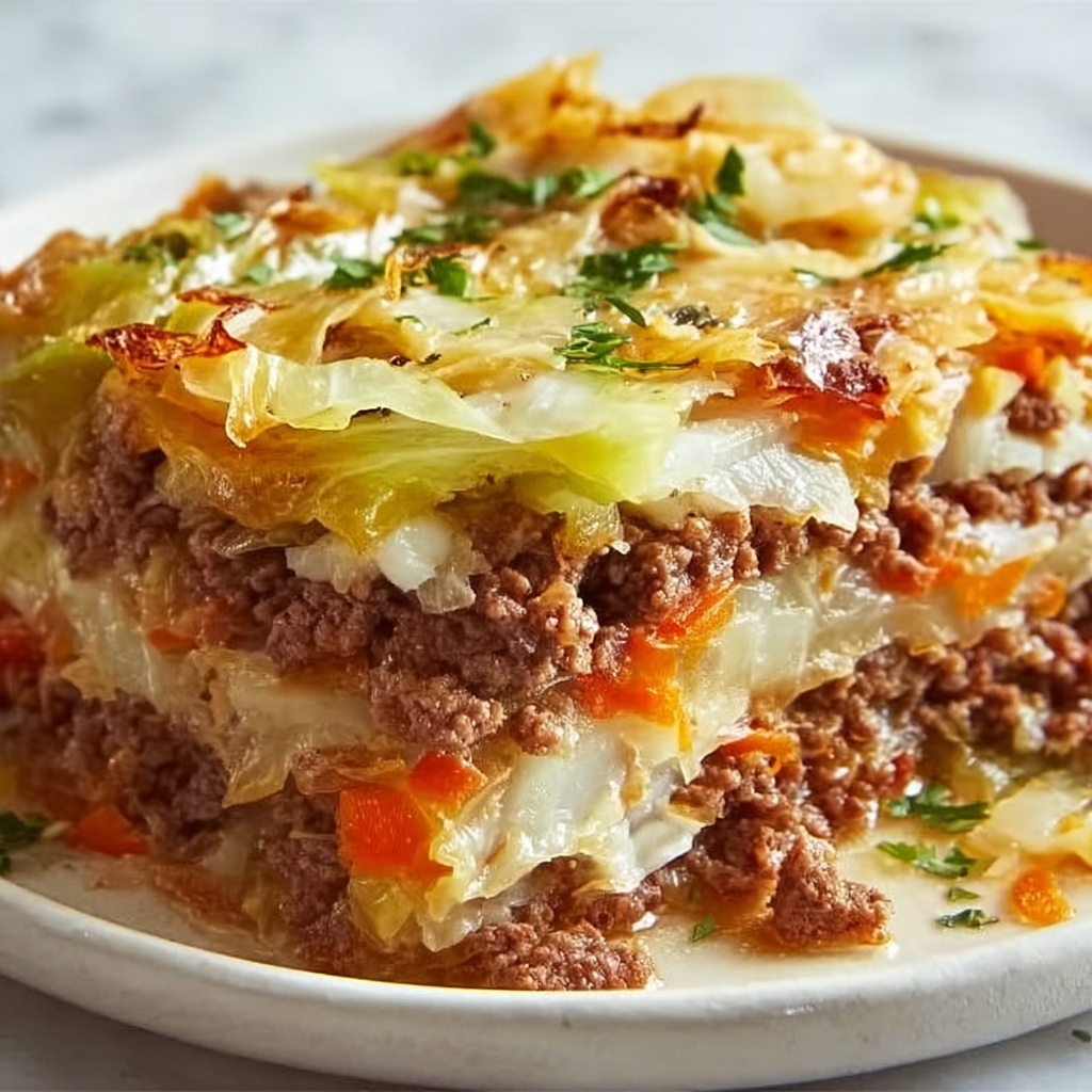 Cabbage and Ground Beef Stir-Fry Recipe - Recipe Image