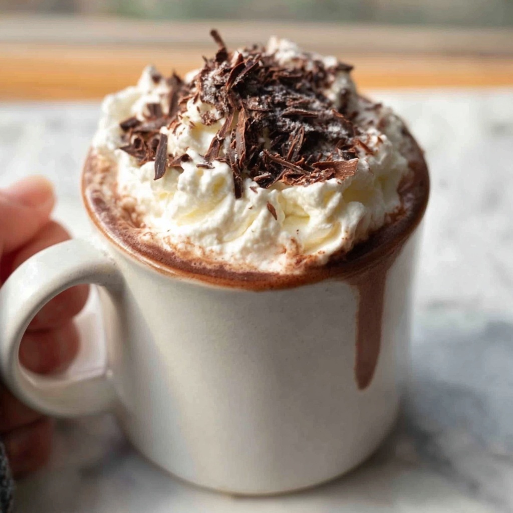Hot Chocolate with Whipped Cream for Christmas Magic Recipe - Recipe Image