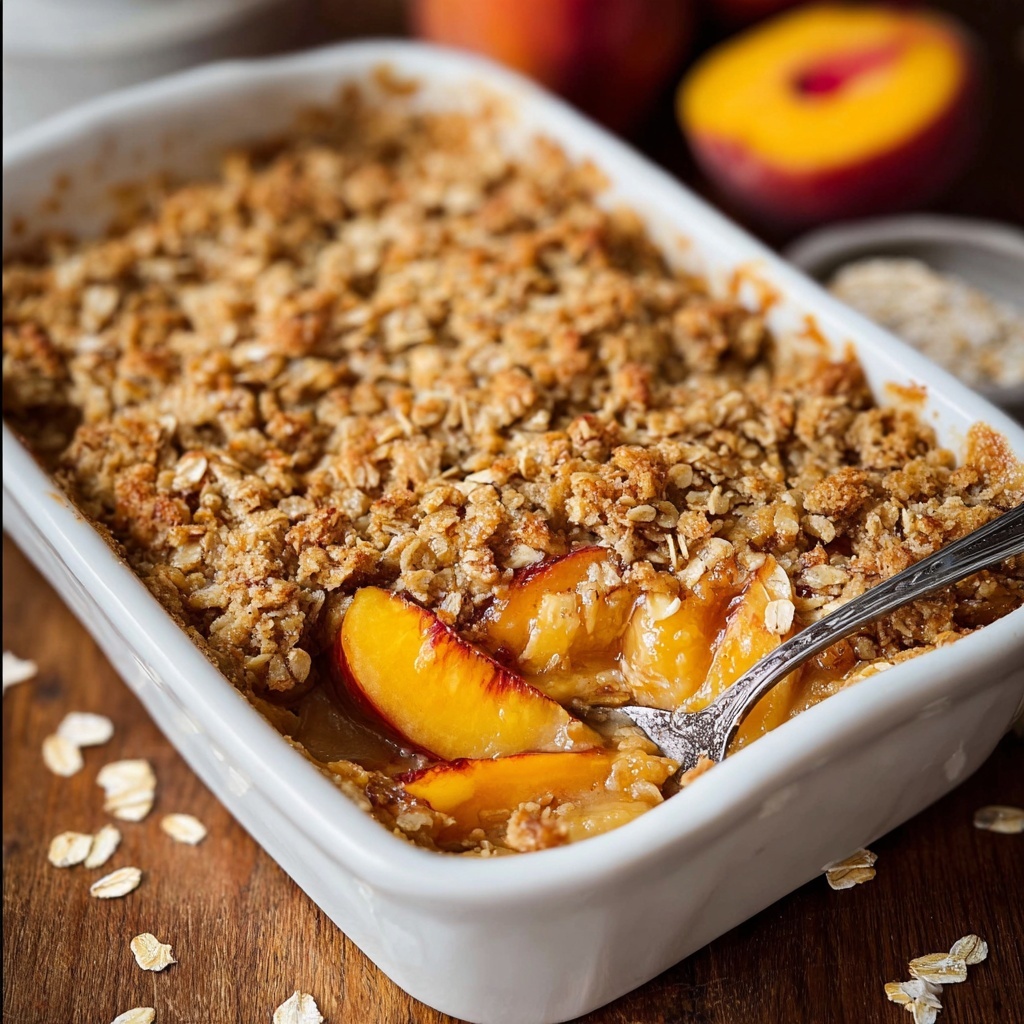 Peach Crisp Recipe - Recipe Image