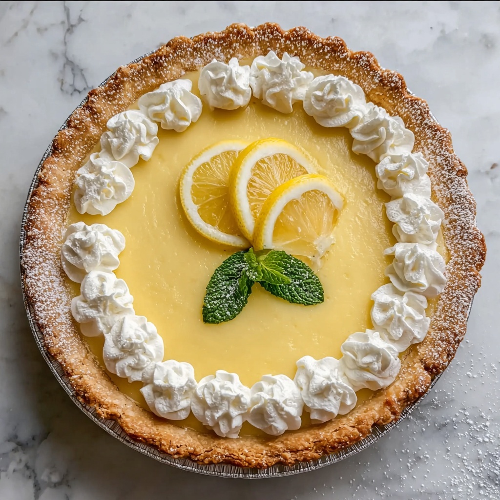 Creamy Sicilian Ricotta Pie with Mascarpone Topping Recipe - Recipe Image