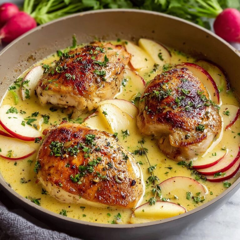 Creamy Chicken Normandy: A Cozy French Delight at Home Recipe
