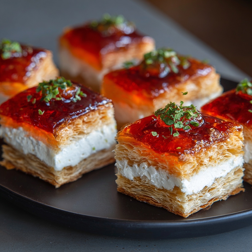 Pepper Jelly and Cream Cheese Bites Recipe - Recipe Image