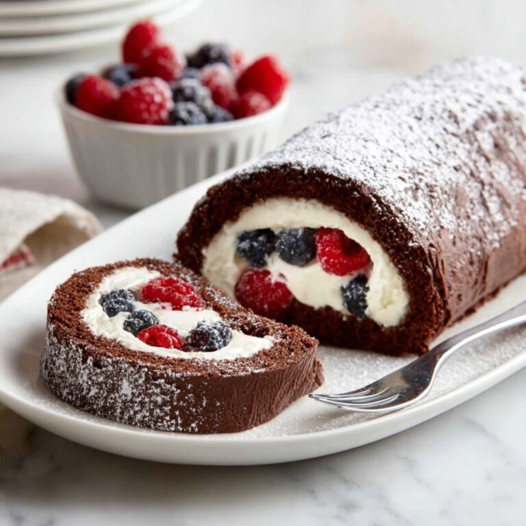 Christmas Roulade: A Delightful Holiday Berry-Infused Sponge Roll Recipe