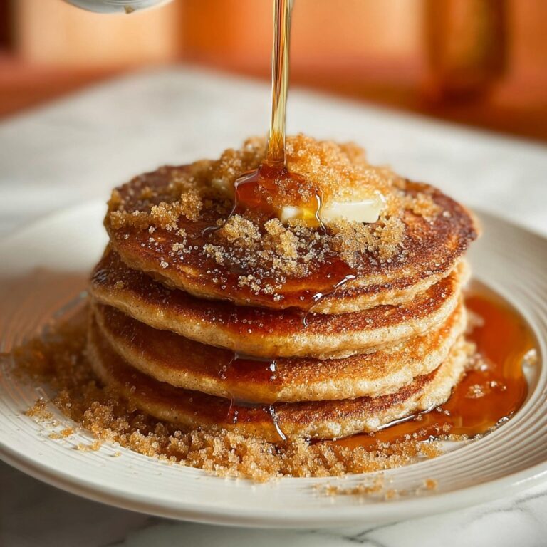 Cinnamon Brown Sugar Pancakes Recipe