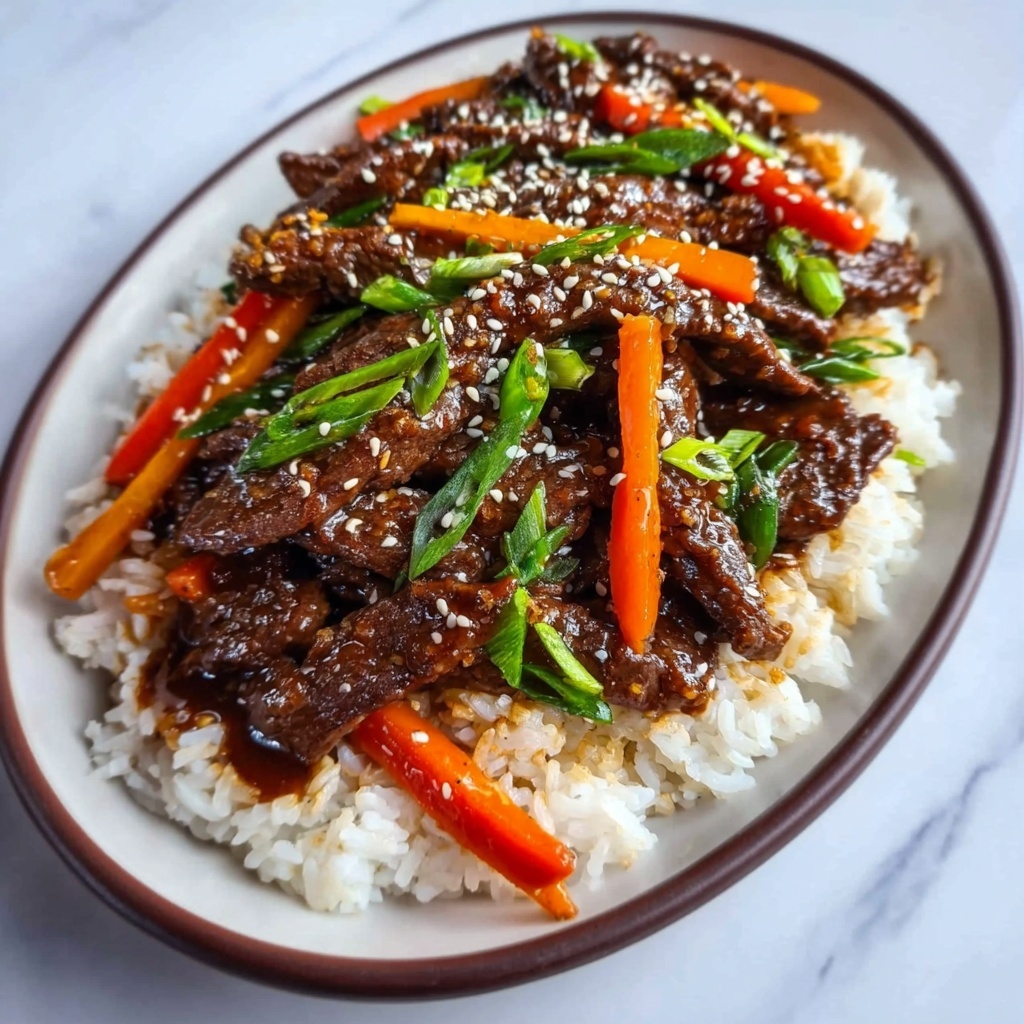 Mongolian Beef Recipe - Recipe Image